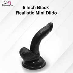 Realistic suction dildo