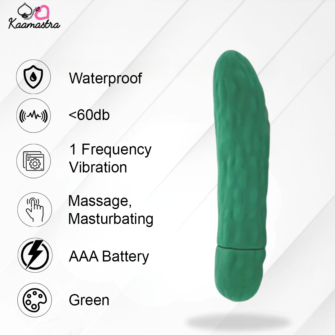 Cucumber vibrator