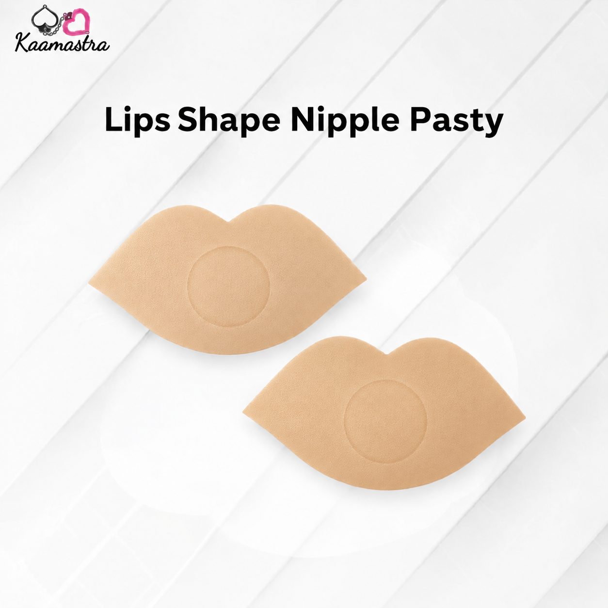 Kaamastra's Multicolour Lips Shape Nipple Pasties
