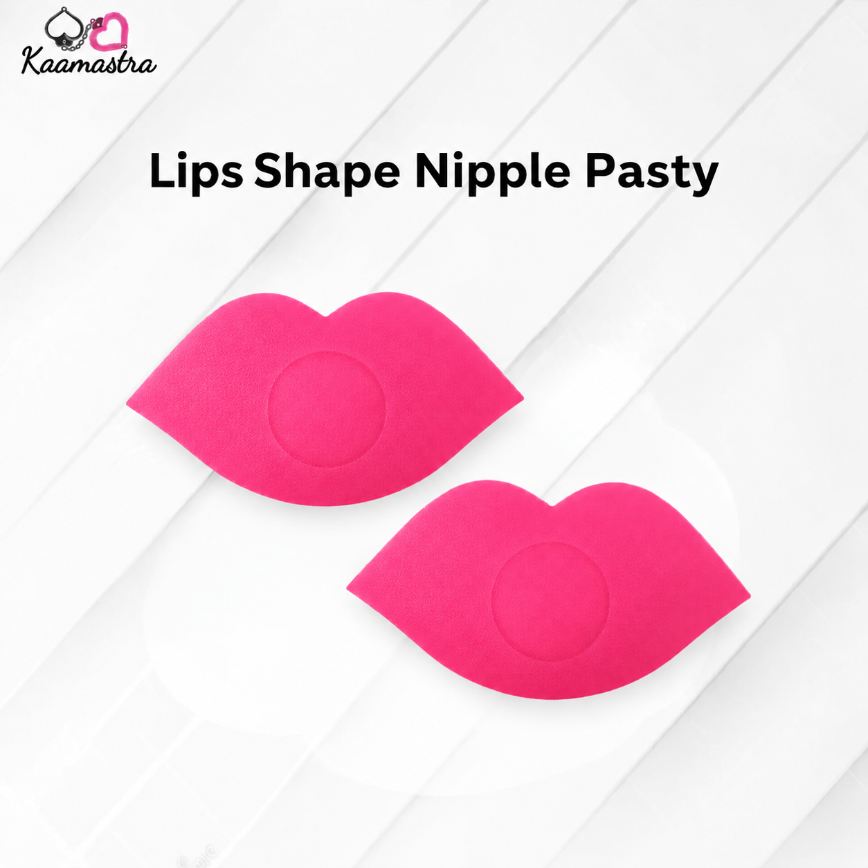 Kaamastra's Multicolour Lips Shape Nipple Pasties