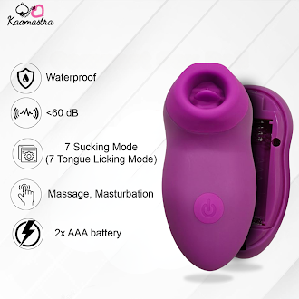 Buy Kaamastra's Zora Tongue Licking Vibrator at Kaamastra Buy Kaamastra's Zora Tongue Licking Vibrator at Kaamastra