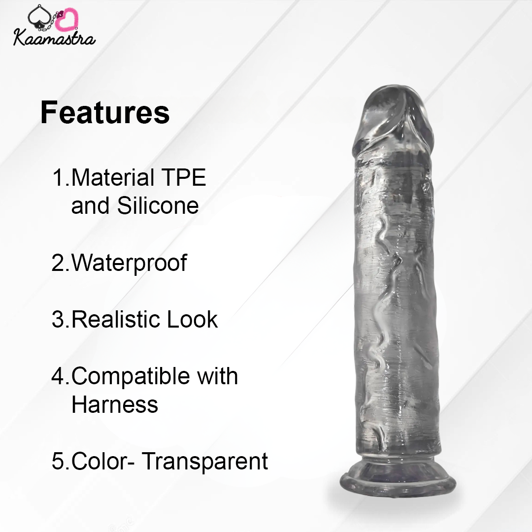 Transperent dildo