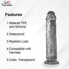 Transperent dildo