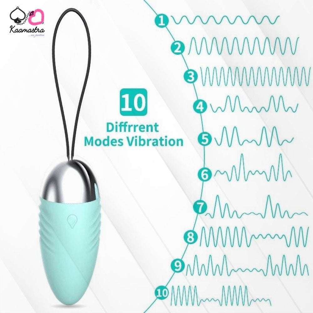 10 vibration intensity modes of Bluetooth egg vibrator