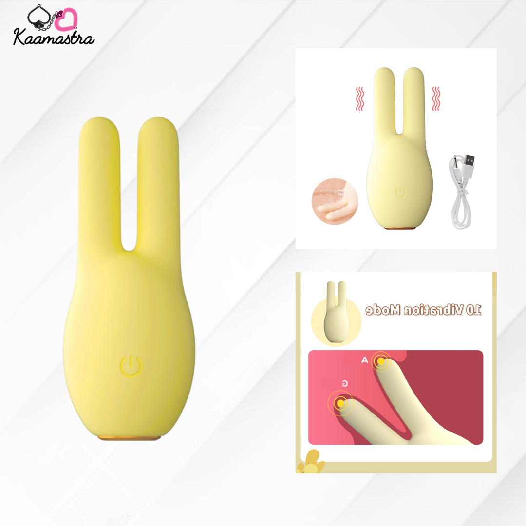 Dory rabbit ear massager by LILO on Kaamastra