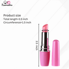 Mini Lipstick Vibrator Stimulator collection from Kaamastra in various colors