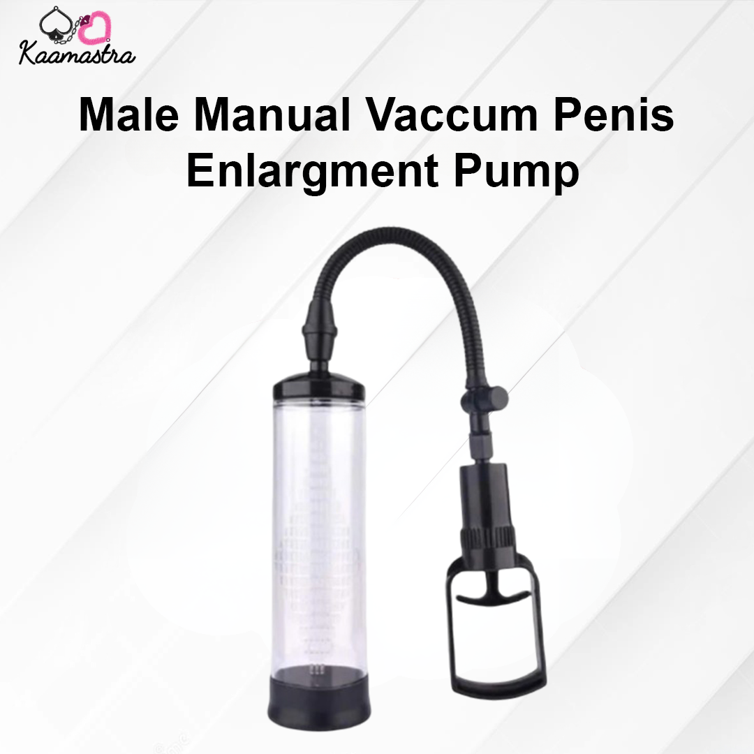 Manual penis pump