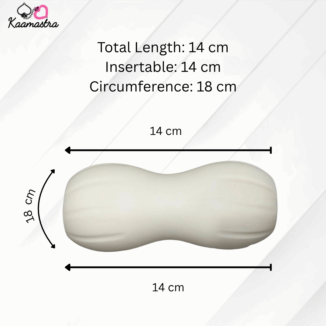 Kaamastra's Silicon Masturbating Sleeve White