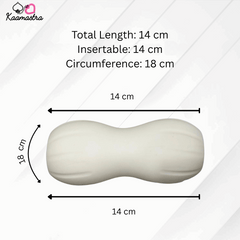 Kaamastra's Silicon Masturbating Sleeve White