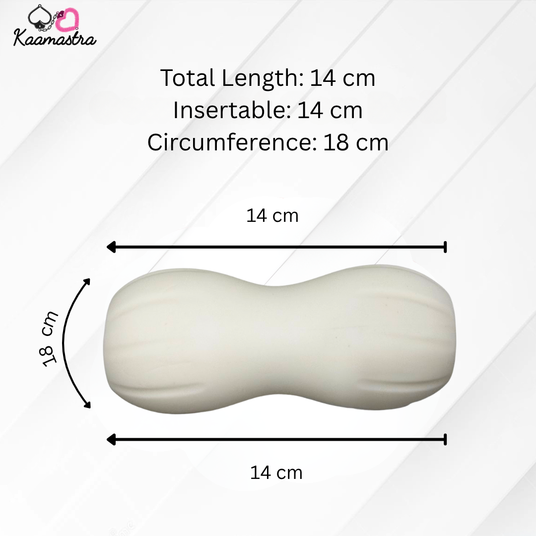 Kaamastra's Silicon Masturbating Sleeve White