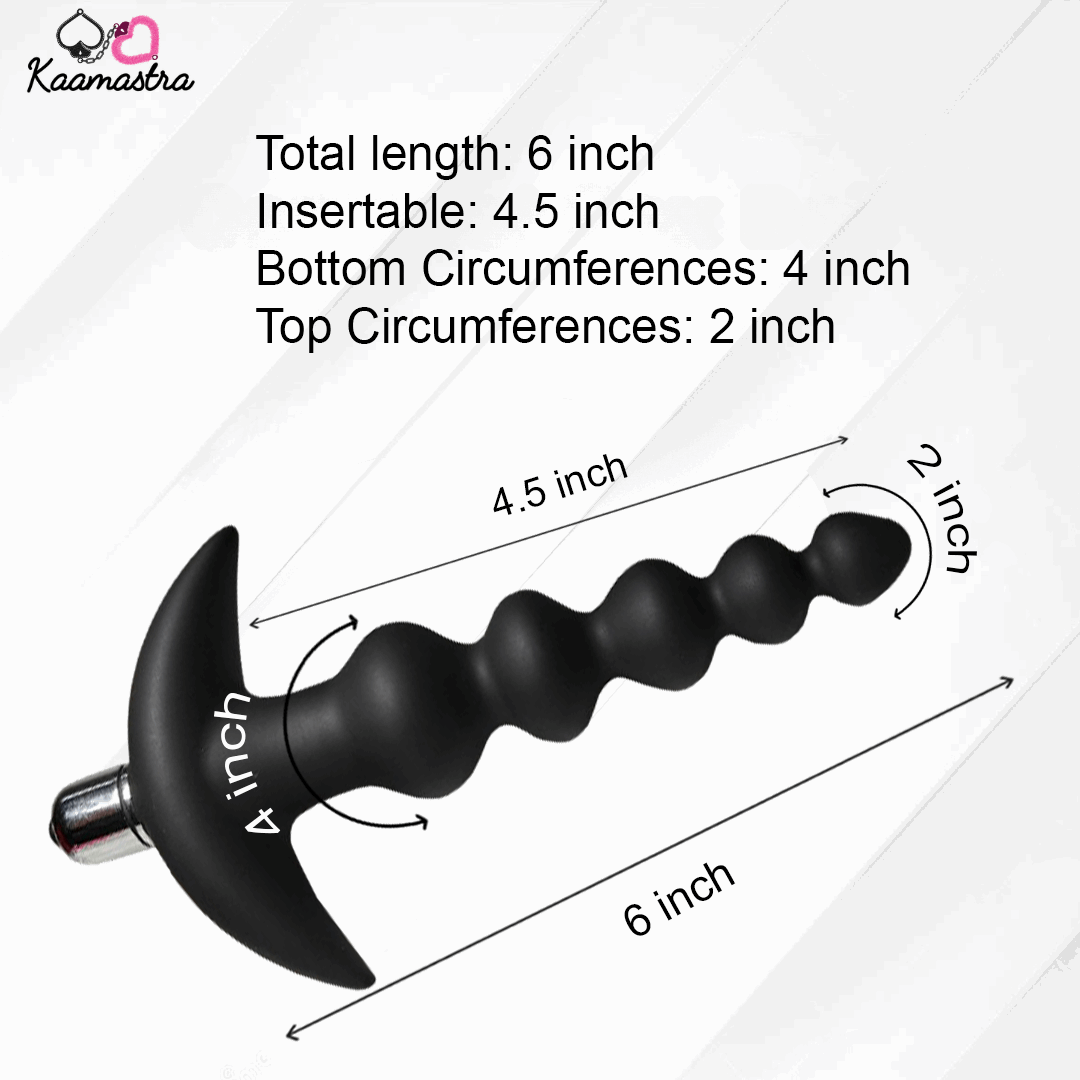 Kaamastra's Vibrating 5 Anal Beads