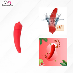 Kaamastra Red Chili Vibrating Toys for Women Stimulation