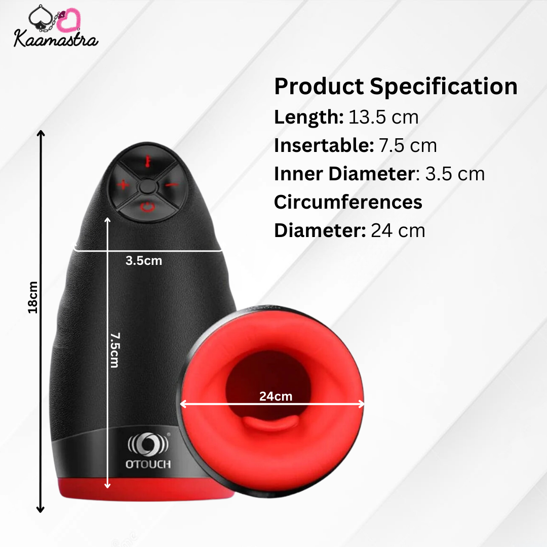 Otouch Lip Automatic Masturbator for Men on Kaamastra