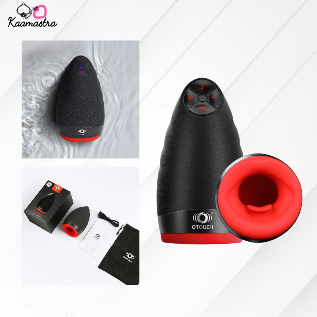 O touch Lip Automatic Masturbator for Men on Kaamastra