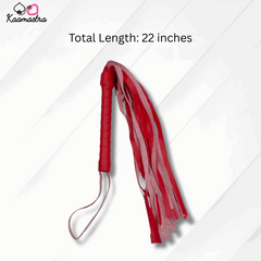 Length dimension graphic for the Kaamastra red flogger, showing 22-inch total length