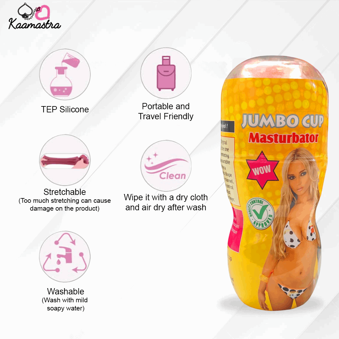 Kaamastra Jumbo Cup Pussy Male Masturbator