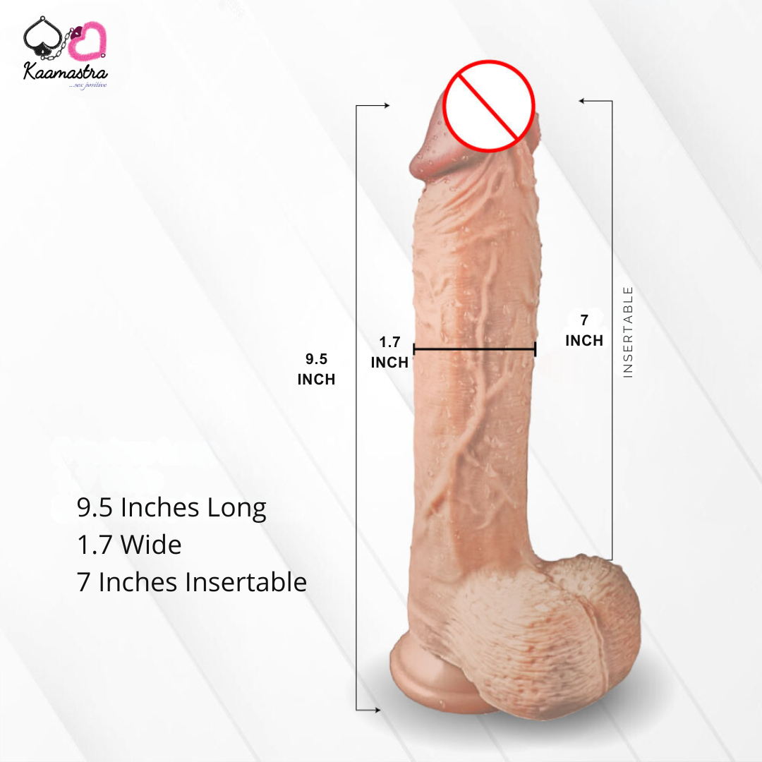Kaamastra Dildo with Suction Base for Women