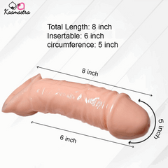 Kaamastra Jumbo Extender Penis Sleeve Silicone