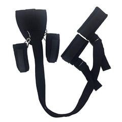 Kaamastra Black Neck & Leg Restraint Position Belt