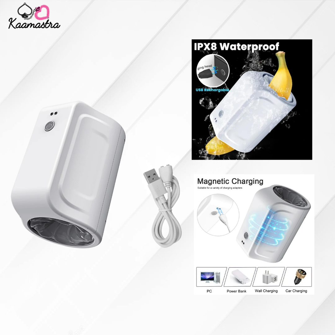 Features: IPX8 waterproof, USB/magnetic charging, compatible with power banks