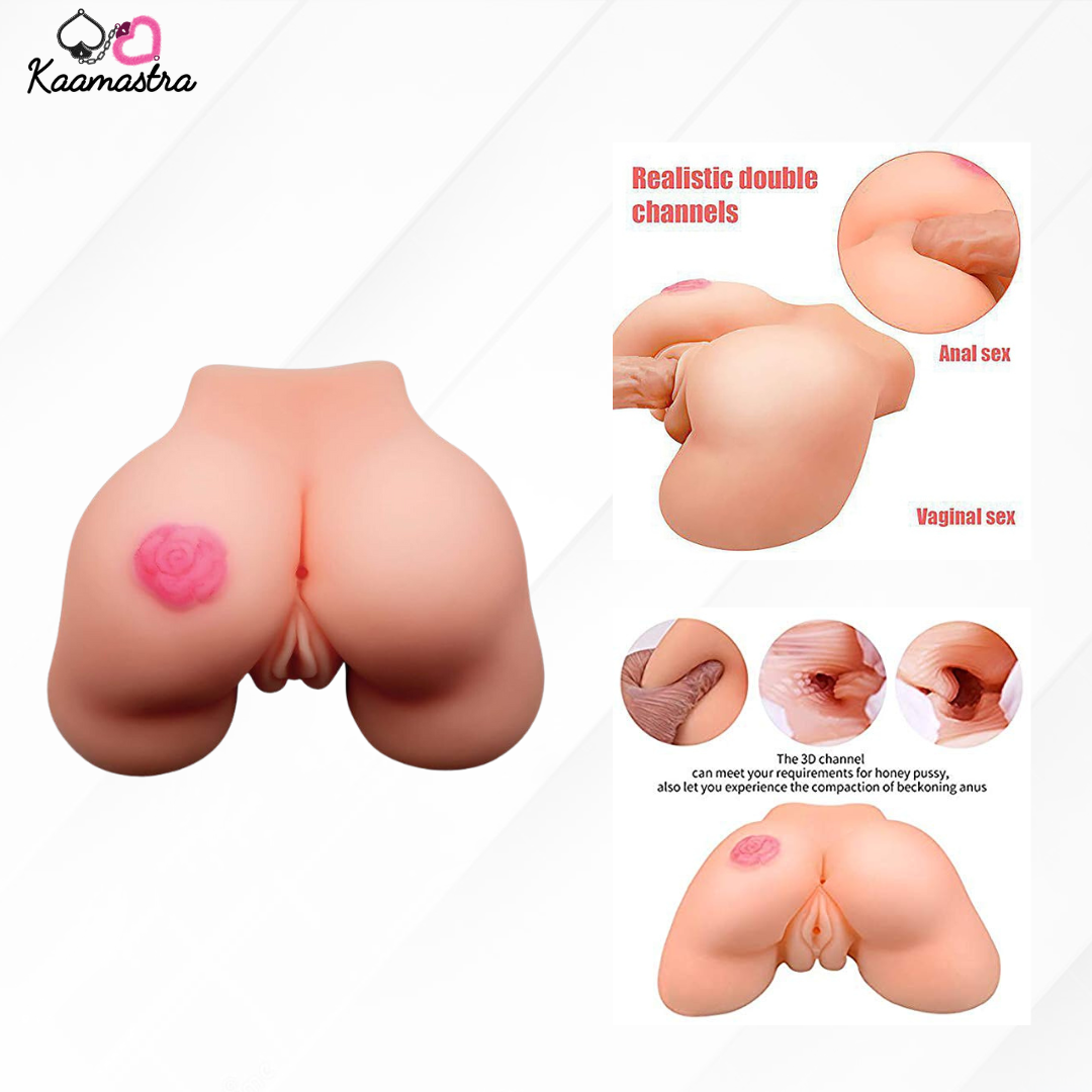 Kaamastra Silicone 2 in 1 Sex Booty for Men