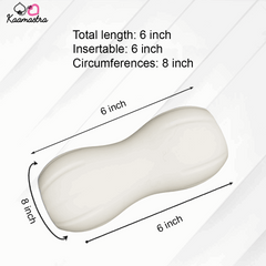 Kaamastra's Silicon Masturbating Sleeve White