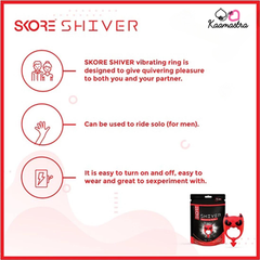 Men’s Vibrating Ring - Enhance Intimacy - SKORE SHIVER