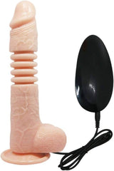 Thunder Up Suction Base Thursting Sex Dildo on Kaamastra