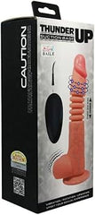 Thunder Up Suction Base Thursting Sex Dildo on Kaamastra