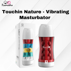 Touch in Volcano vibrating masturbator on Kaamastra 