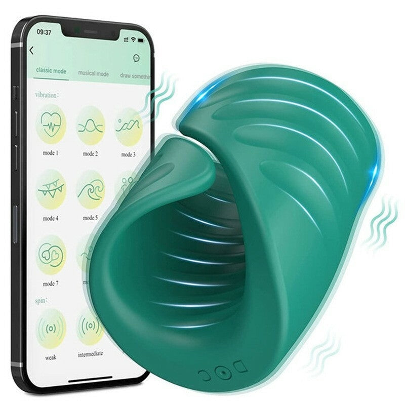 Soft silken silicone with expanded wrap for maximum pleasure