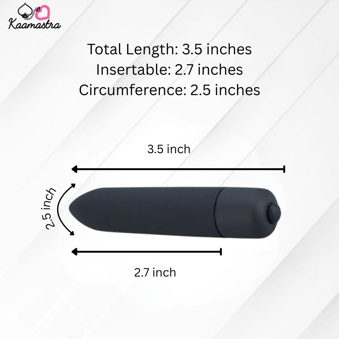 Mini Bullet Vibrator for Women - Buy Kaamastra Medical Grade Mini Bullet Vibrator for Women - Buy Kaamastra Medical Grade