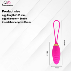 app connecting egg vibrator on Kaamastra
