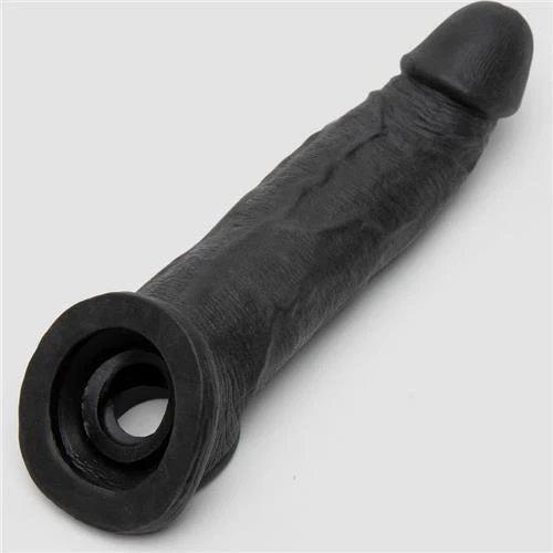 Kaamastra Black Silicone Penis Extending Sleeve