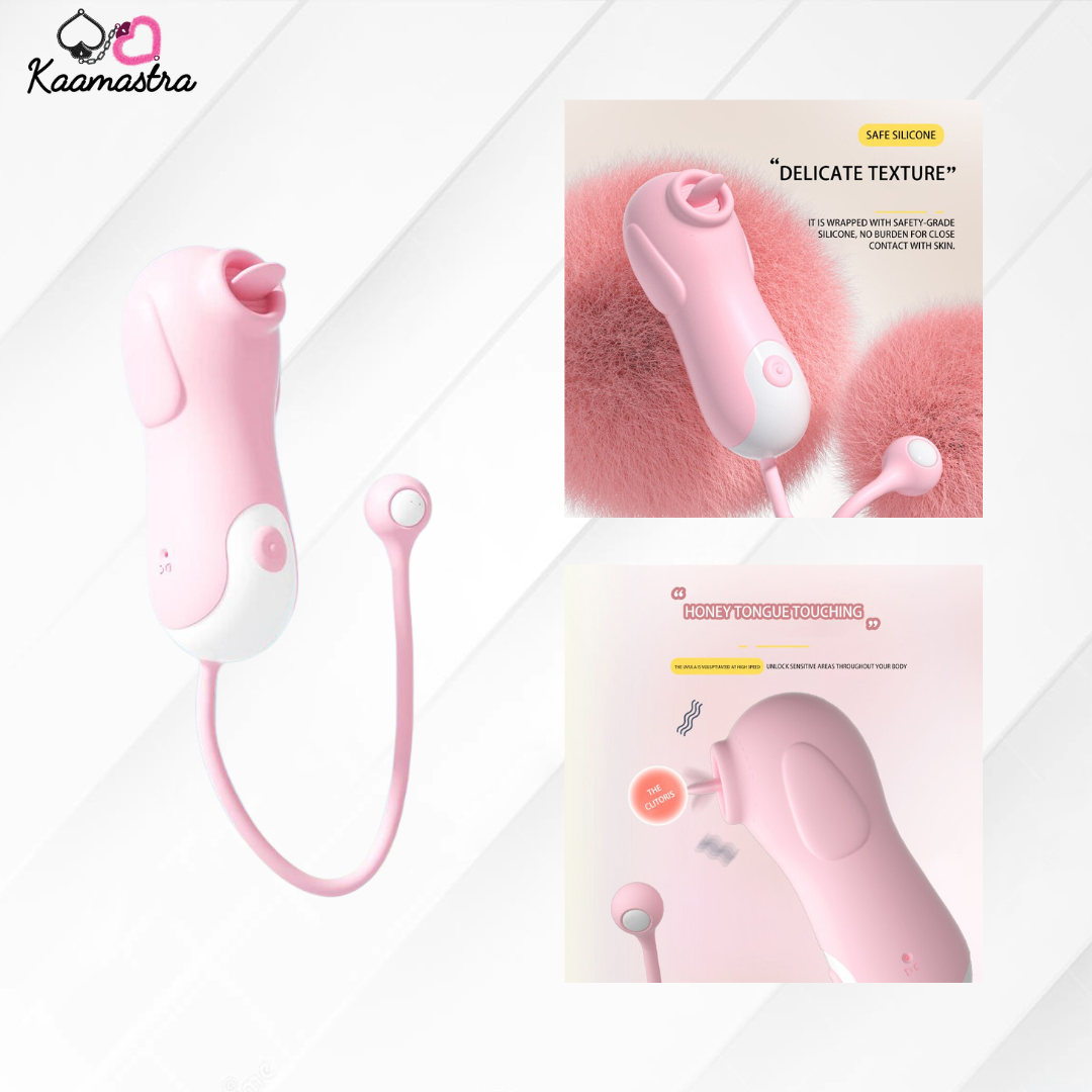 Kaamastra Mini Dogo Tongue Licker Vibrating Stimulator