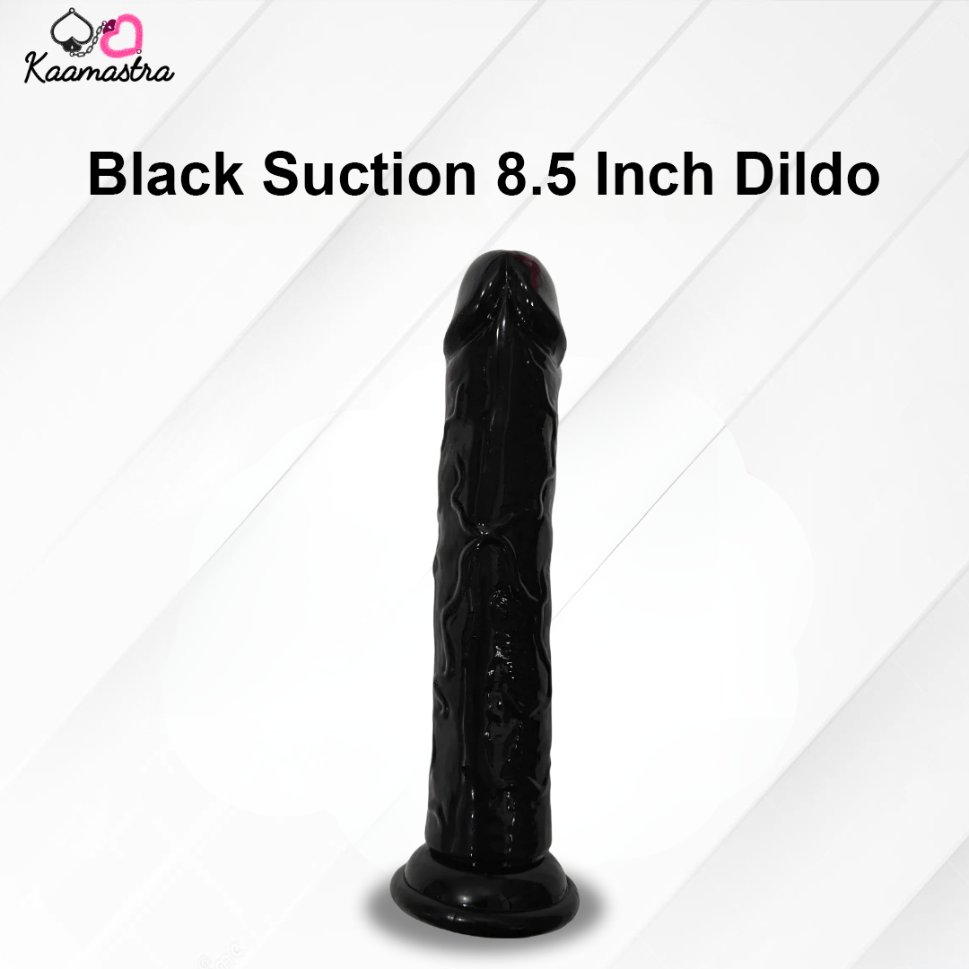 Kaamastra's Black Suction Dildo For Women