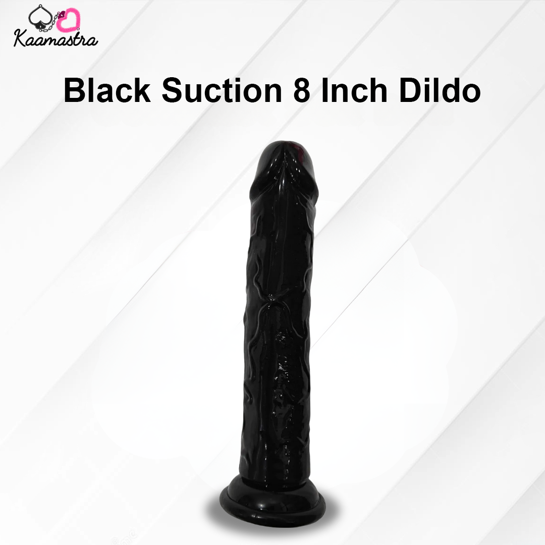 Kaamastra's Black Suction Dildo For Women