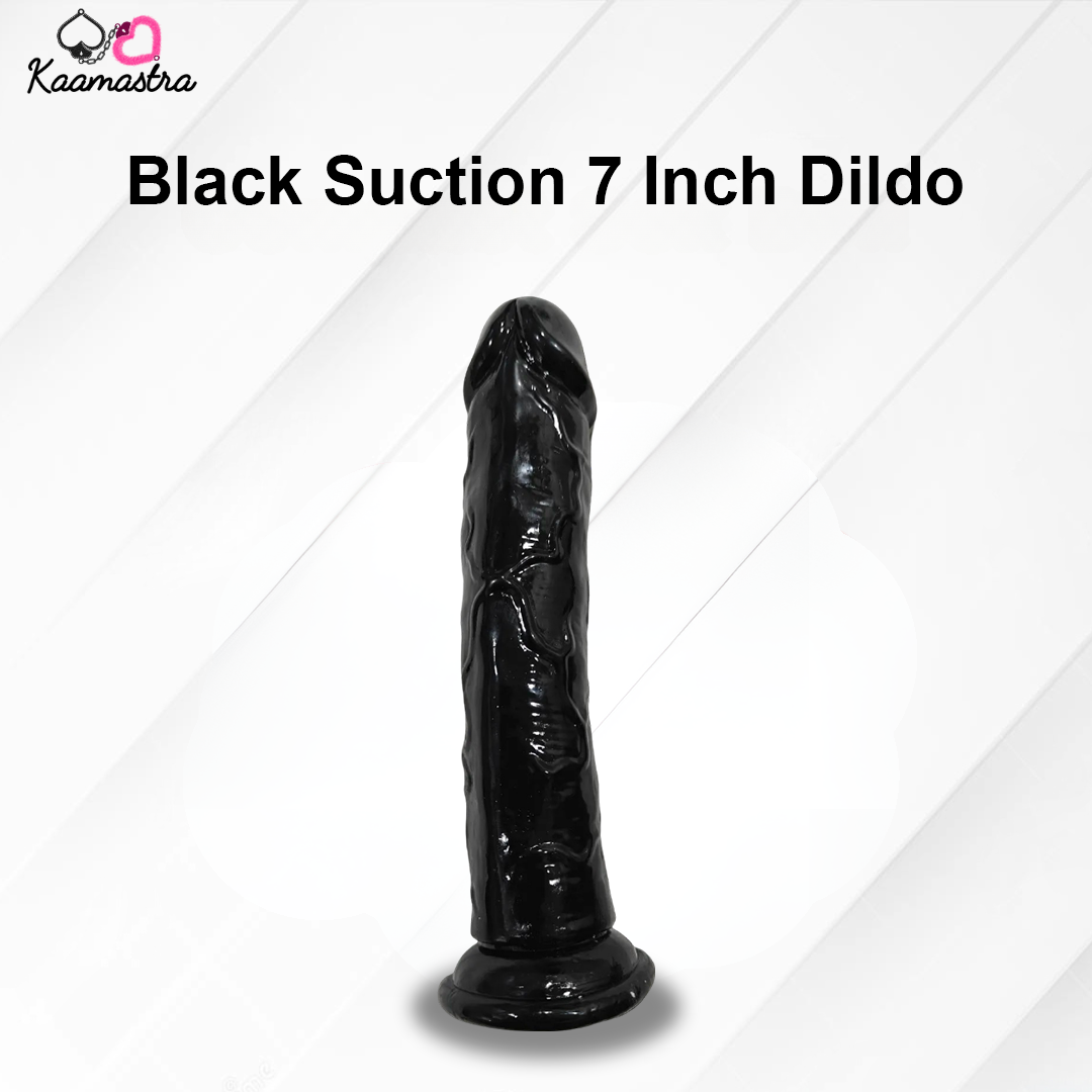 Kaamastra's Black Suction Dildo For Women