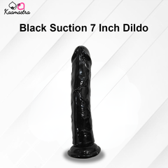 Kaamastra's Black Suction Dildo For Women