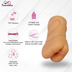 Kaamastra Brown Anal Masturbating Sleeve for Men