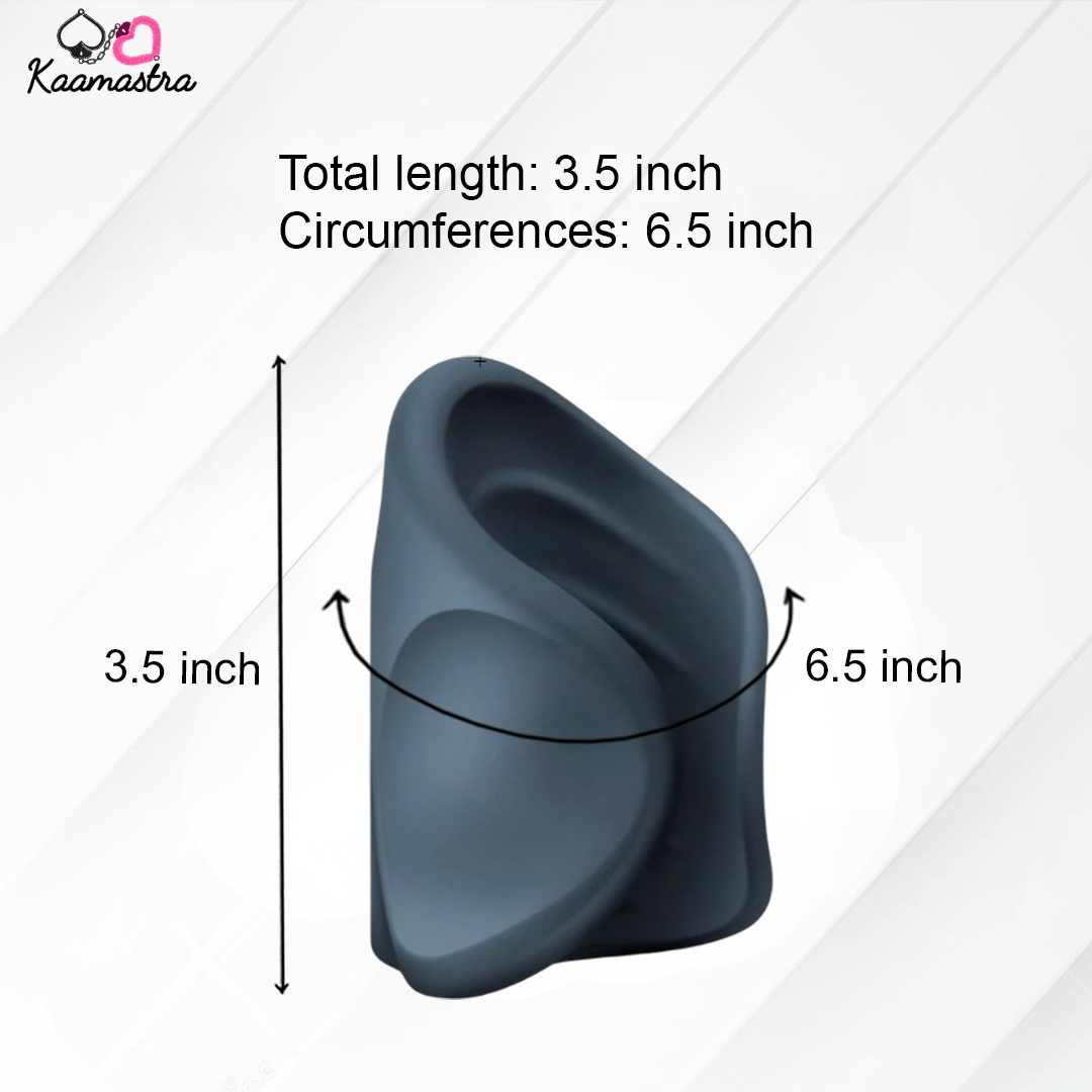 Kaamastra Black Vibrating Beat Stroker