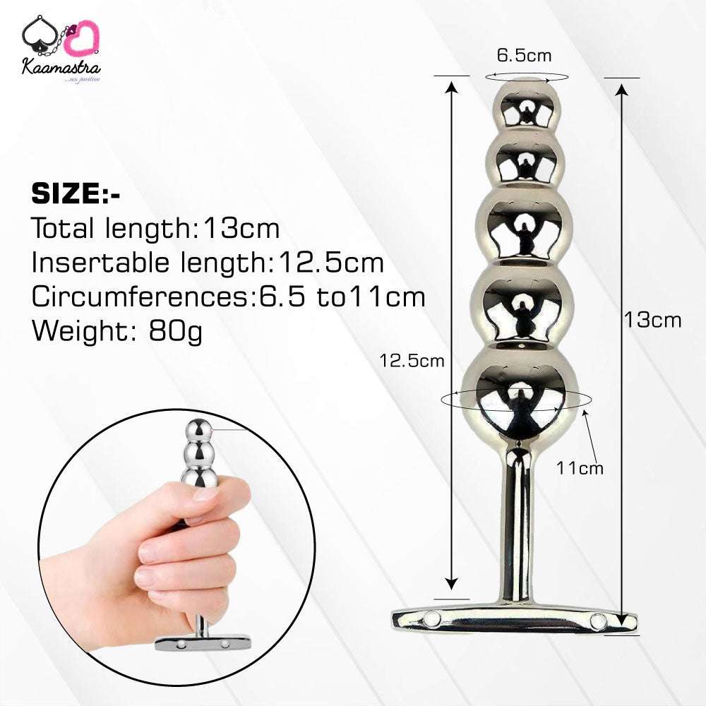 Graduating anal sex toy on Kaamastra ANL pleasure 