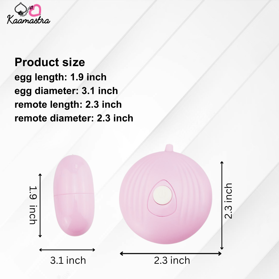Kaamastra Single Egg Vibrator with Remote