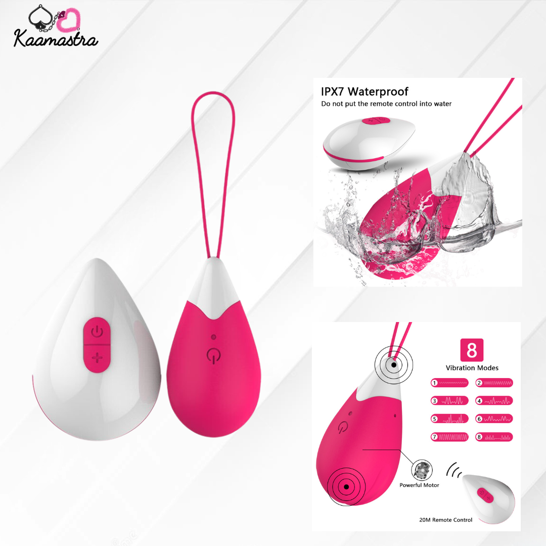 Kaamastra Wireless Vibrating Egg with Remote