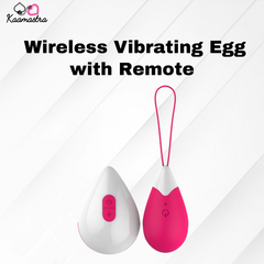 Kaamastra Wireless Vibrating Egg with Remote