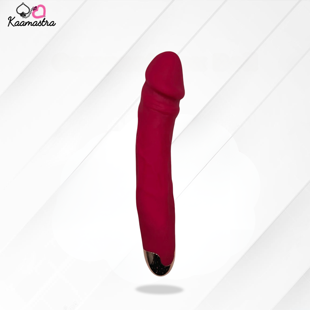 Kaamastra's Brown Silicone Realistic Dildo Vibrator