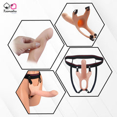 Kaamastra Silicone Hollow Strap-on