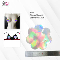 Kaamastra TPU Laser Print Flower Shape Nipple Pasty