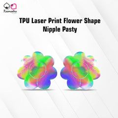 Kaamastra TPU Laser Print Flower Shape Nipple Pasty