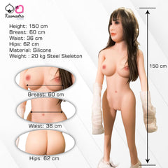 Kaamastra Soft Silicone Life Size Sex Doll